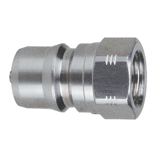 1/8 x 1/8" Stainless Steel ISO "B" Nipple - Female NPT  C102SS-02