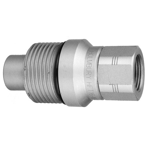 1/2 x 1/2" Series C700VEP Thread Together Flush Face Coupler - Female NPT  C702VEP-08-08