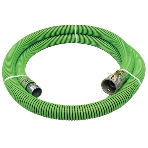 1-1/2" x 20' EPDM/Polyethylene Suction Hose Assembly   G1341K-150CM20