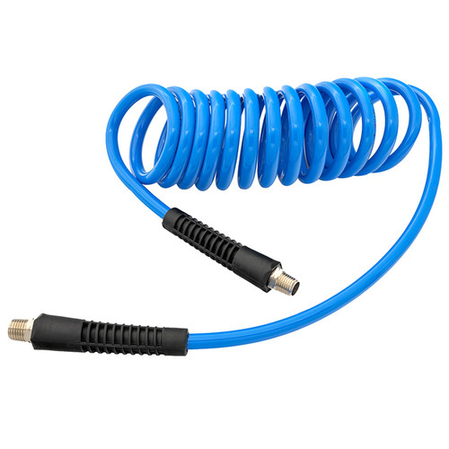 1/4 x 1/4" x 10' Polyurethane Recoil Air Hose Assembly   G1710-025MM10