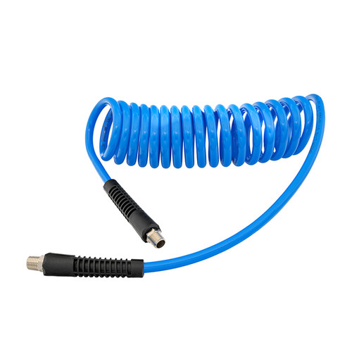 1/4 x 1/4" x 12' Polyurethane Recoil Air Hose Assembly   G1710-025MM12