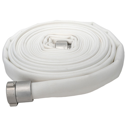 1-1/2" x 50' Double Jacket Industrial Fire Hose Assembly w/ Hardcoat NPSH Fittings   G1942-150NP50