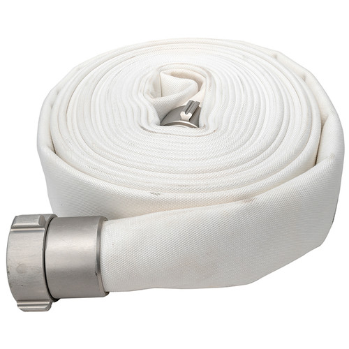 2-1/2" x 100' Double Jacket Industrial Fire Hose Asssembly w/ BAT Fittings   G1942-250BAT100