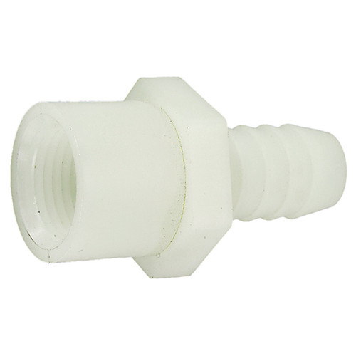 1/2 x 1/2" Nylon Hose Barb - Female NPT  G22N-050-050