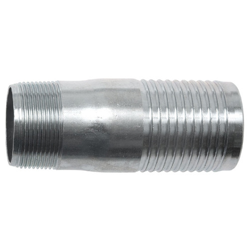 1-1/8 x 1" Galvanized Hose Barb - Male NPT  G33G-100-113