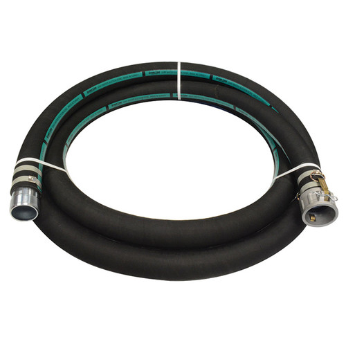 2" x 20' Heavy Duty Rubber Suction Hose Assembly   G341-200CM20