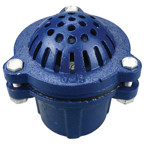 1-1/2" Economy Cast Iron Foot Valve w/ Strainer  G34EFV-150