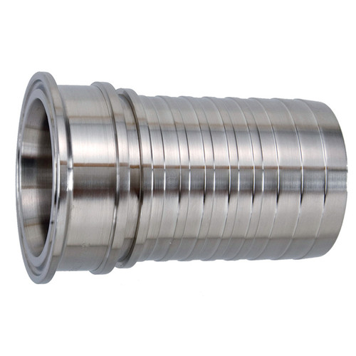 3" Crimp Style Sanitary Clamp - Hose Barb  G53-300