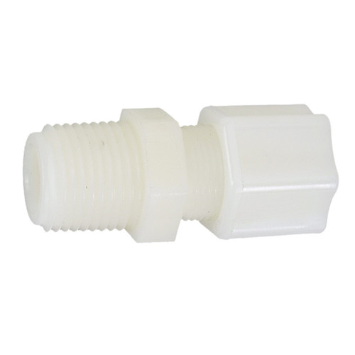 3/8 x 1/4" Nylon Compression - Male NPT  G6016N-04-06