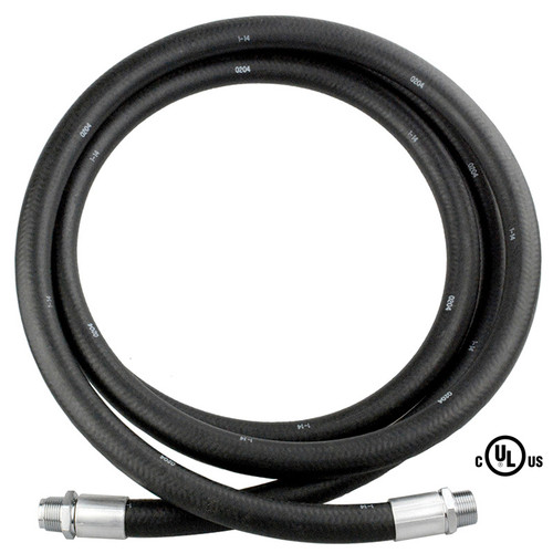 3/4 x 3/4" x 12' Hardwall Curb Pump Hose Assembly   G621-075MLM12