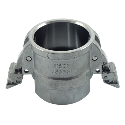 3" Stainless Type LD Locking Arm Female Camlock - Female NPT  G65SSLD-300