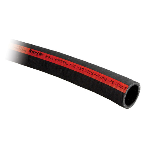 2-1/4" Type A2 Hardwall Marine Fuel Fill Hose   G681A-225