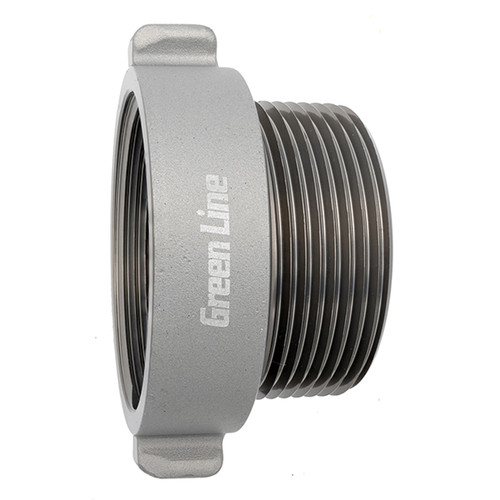 3 x 2-1/2" Hardcoat Aluminum Female QMT - Male NPT  G82QMT-300