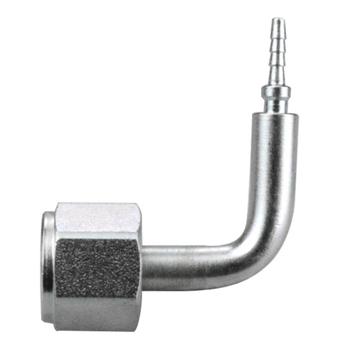 2mm x 1/4" Pulsar T1000 Series Hose Barb - Female BSPP 90° Elbow  T10926-04-02M