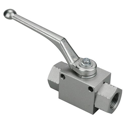 1" Steel 7250 PSI Female NPT Ball Valve  V0808-16