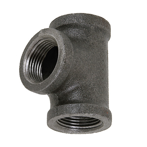 3" Sch. 40 Black Iron Female NPT Tee   G08T88M-300-300
