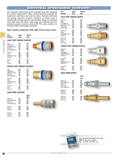 3/8 x 3/8" Stainless Steel Industrial Pneumatic Nipple - Male NPT   CP25SS