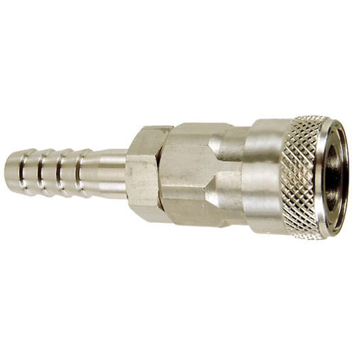 1/2 x 3/4" Steel Japanese Pneumatic Coupler - Hose Barb   600SH