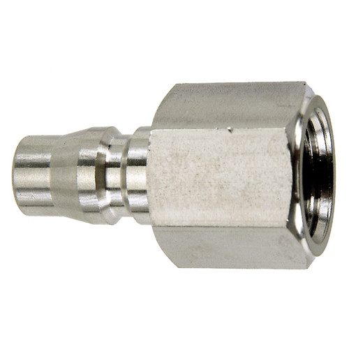 1/2 x 3/4" Stainless Steel Japanese Pneumatic Nipple - Female NPT   600PF-SS
