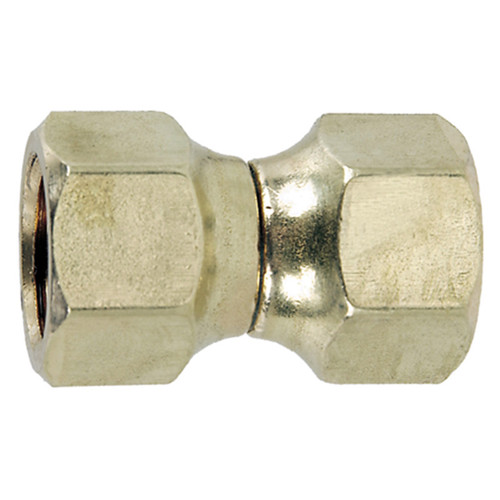 5/8" Brass Female Dual Swivel 45° SAE Coupler   G0404SW-10-10