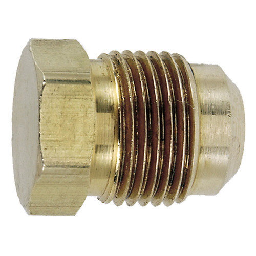 3/8" Brass 45° SAE Plug   G1400-06