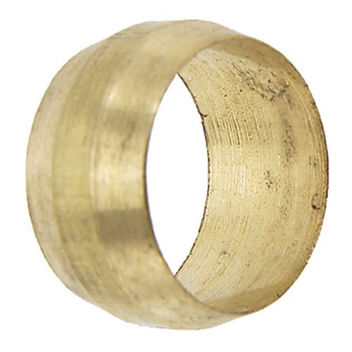 1/4" Brass Metal Line Compression Sleeve   G6000-04