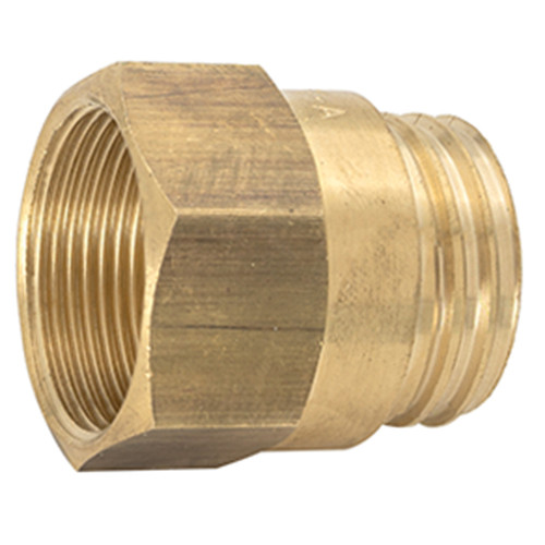 3/8" Brass Spring Guard Air Brake Hose Compression Nut   G4331G-06
