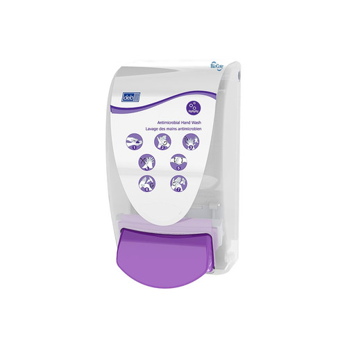 Deb® Anti-Microbial Foam/Lotion 1L Manual Dispenser - White  AM1LDS