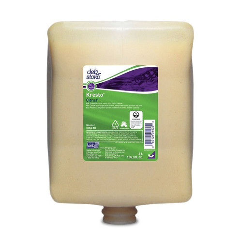 Kresto® Citrus Super Heavy Duty Hand Cleaning Lotion 4L Refill Cartridge  CIT4LTR