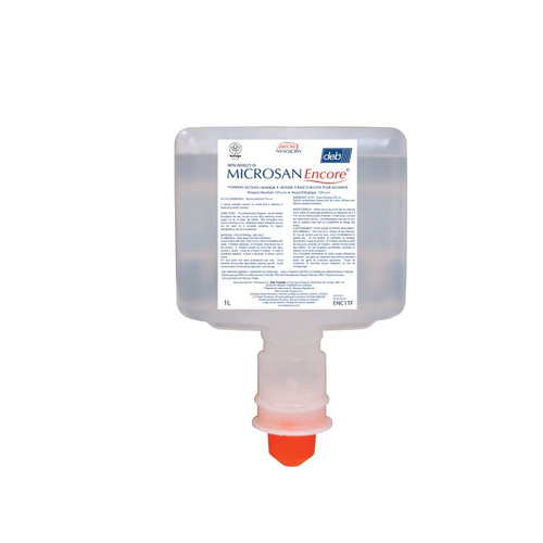 Deb® Microsan Encore Foaming Alcohol Hand Rub 1L TF Ultra Refill  ENC1TF