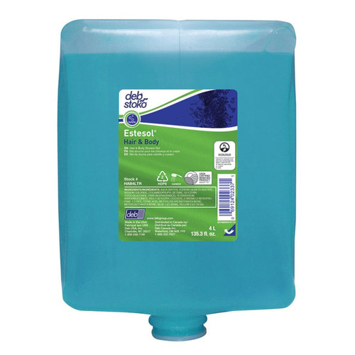 Estesol® Hair & Body Shower Gel 4L Refill Cartridge  HAB4LTR