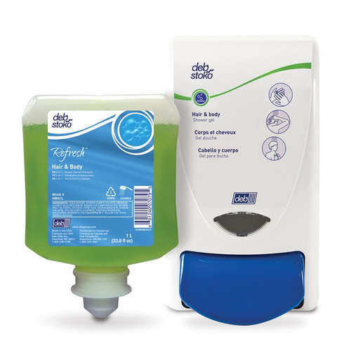 Refresh® Hair & Body 2-In-1 Shower Body Wash/Shampoo 1L Cartridge  HBG1L