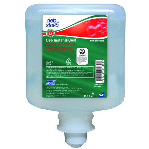 Deb® Instant FOAM Hand Sanitizer 1L Refill Cartridge  IFS1L