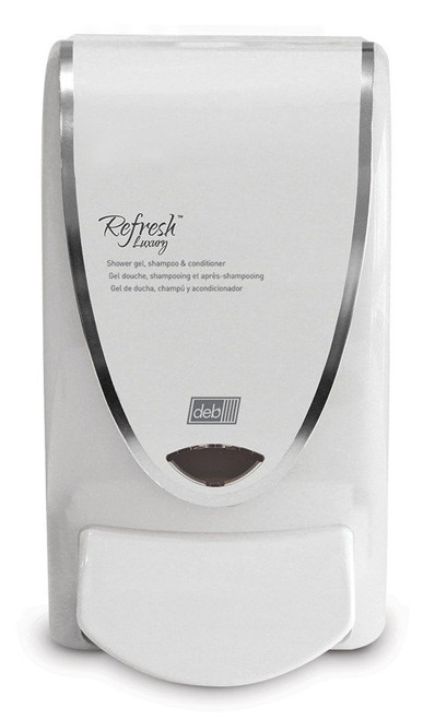 Deb® Cleanse 3-In-1 Luxury Shower 1L Manual Dispenser - Translucent White  RSH1LDS