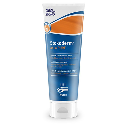 Stokoderm® Aqua PURE Unscented Specialist Skin Protection Cream 100ml Tube  SAQ100ML