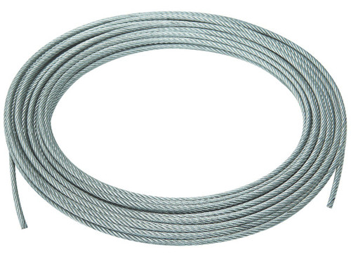 3/8" @ 6x19 Galvanized Wire Rope   2566 0024