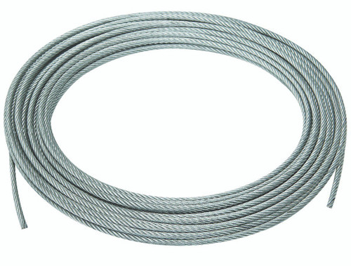 3/16" @ 1x19 Stainless Steel Wire Rope   2802 0012