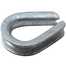 1-1/4" Heavy Wire Rope Thimble   2906 0116