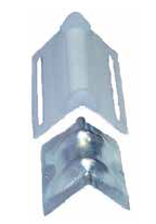 2 - 4" Web Plastic Corner Protector   3703 0048