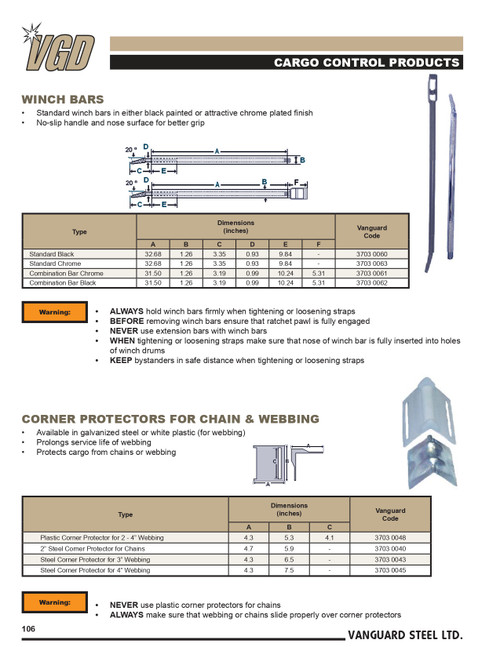 Combination Bar Chrome   3703 0061