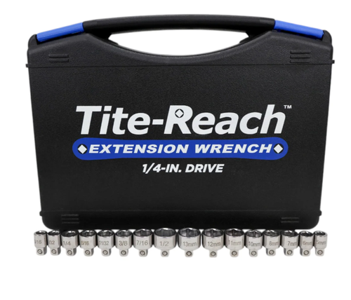 Tite-Reach® 1/4" DR Low Porfile Socket Set   TR14SOCKETSET