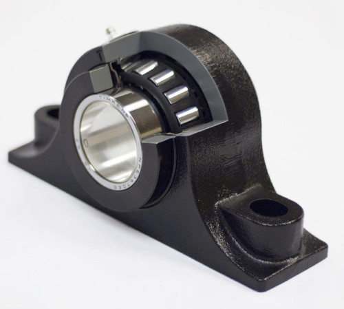 65mm Two Bolt Type-E Taper Roller Bearing Pillow Block - Single Locking Collar  E-P2BA-TRB-65MM