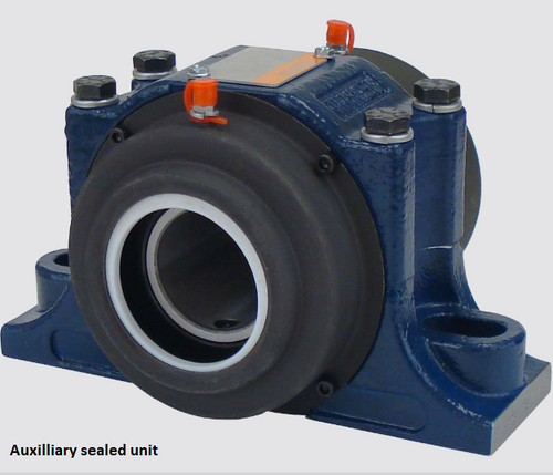 4-15/16" SAF Four Bolt Self-Aligning Taper Roller Bearing Pillow Block - Single Locking Collar - Non Expansion  SAFSA-P4BA-TRB-4 15/16