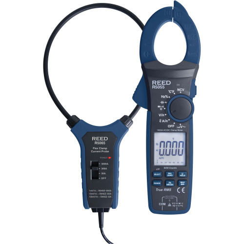 True RMS AC/DC Clamp Meter w/ Flexible Current Probe Kit   R5055-KIT