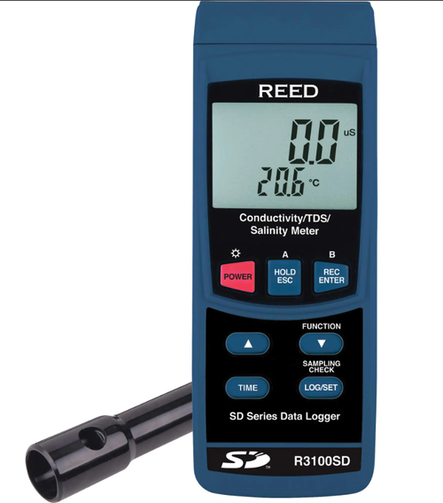 Data Logging Conductivity TDS Salinity Meter   R3100SD