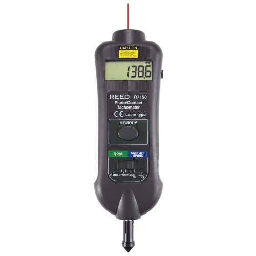 Professional Combination Contact / Laser Photo Tachometer   R7150