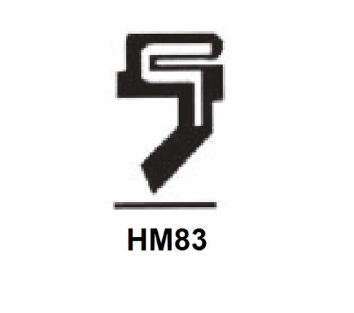 49mm (1.929") Metric Rubberized Single Lip Nitrile Grease Seal  49X100X8 HM83 R