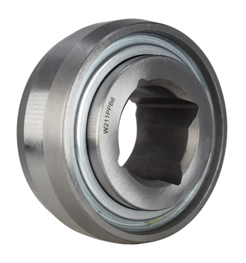 1-1/2" Square Bore Discer Ball Bearing w/Spherical Outer Race   W211-PPB6