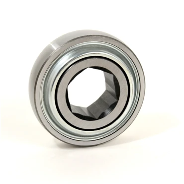 1-1/2" Hexagon Bore Deep Groove Ball Bearing w/Spherical Outer Race   209-KRRBB