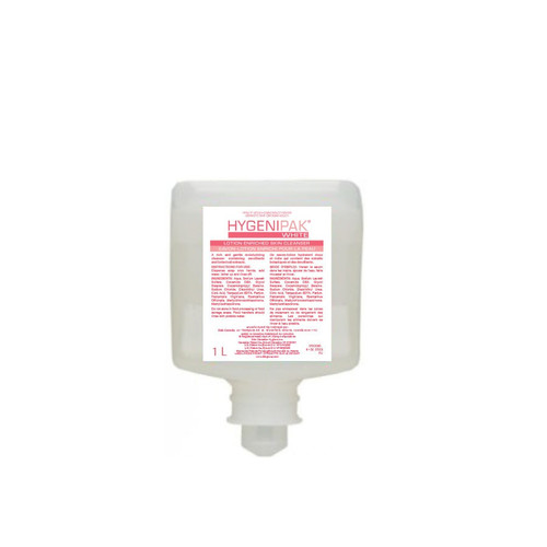 Hygenipak® White Healthcare Skin Conditioning Lotion Cleanser 1L Refill Cartridge  712